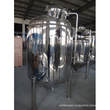 Stainless Steel 500 Gallon Glycol Jacket Conical Beer Equipment